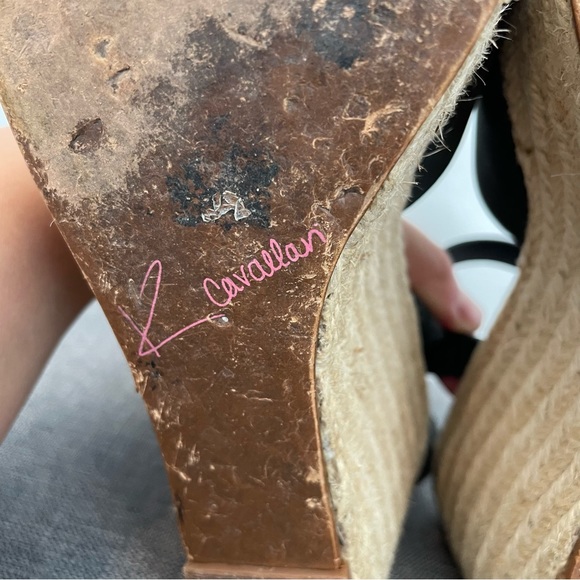 KRISTIN CAVALLARI x CHINESE LAUNDRY Mikah Espadrille Wedge Sandal - 7.5 - Picture 13 of 16